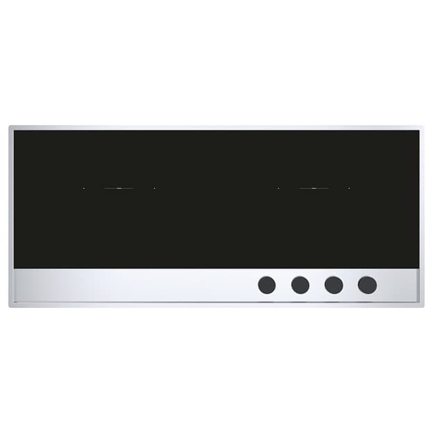 Индукционная варочная поверхность LAB EVOLUTION 120см 1PLE12ID нерж.сталь/черный Barazza