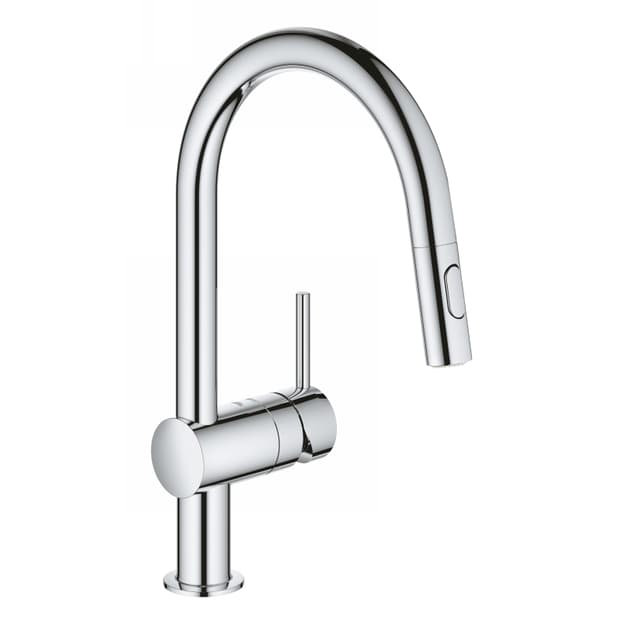 Змішувач Vento Dual Spray, хром Grohe (30438000) Змішувач Vento Dual Spray, хром Grohe (30438000)