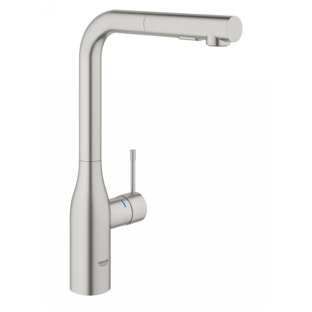 Смеситель Accent, супер сталь Grohe (30432DC0) Смеситель Accent, супер сталь Grohe (30432DC0)
