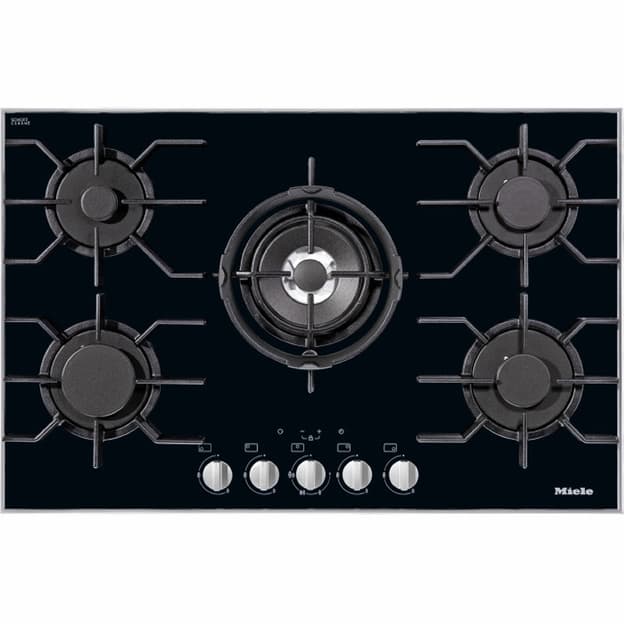 Газовая варочная поверхность KM 3034-1 EDST черная стеклокерамика Miele