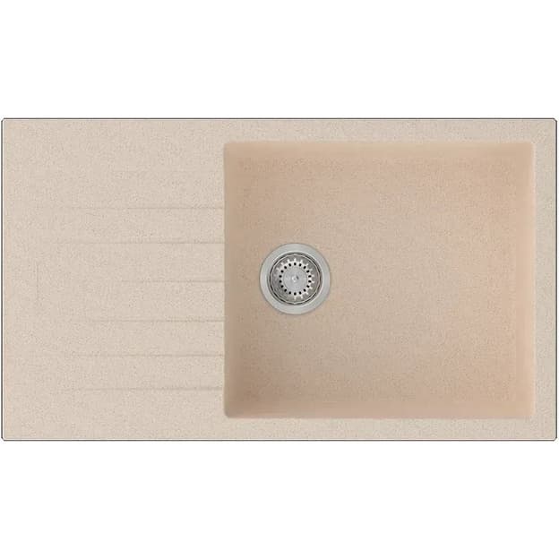 Мийка граніт Classic 86x50 XL Beige (New) Fabiano