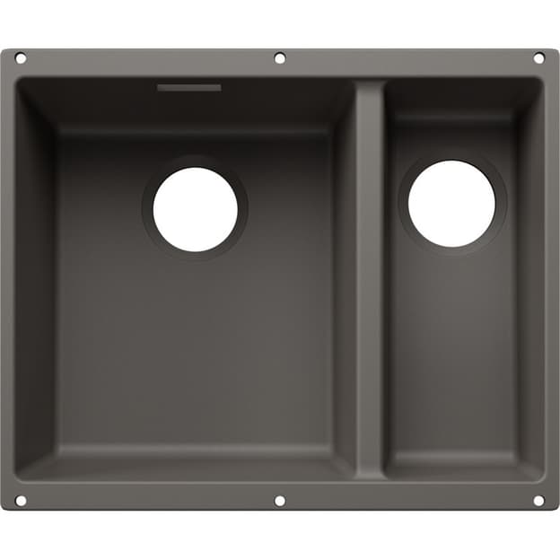 Мийка SUBLINE 340/160-U SILGRANIT (мпс) вулканічний сірий BLANCO (527819) Мийка SUBLINE 340/160-U SILGRANIT (мпс) вулканічний сірий BLANCO (527819)