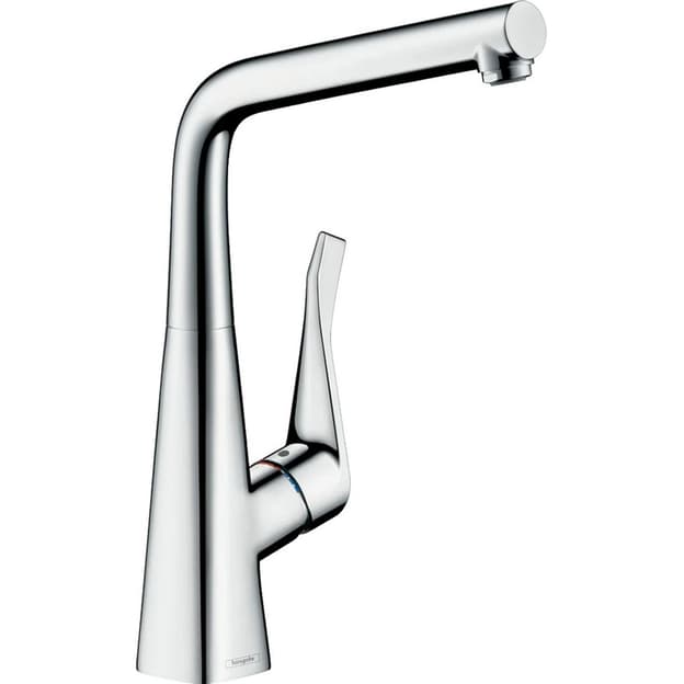 Змішувач для кухні Metris KM320 хром Hansgrohe Змішувач для кухні Metris KM320 хром Hansgrohe