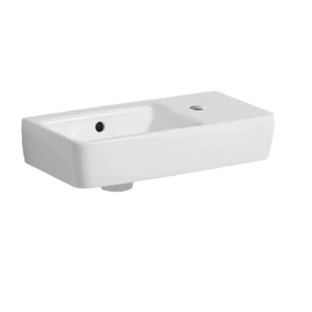 Умивальник підвісний Selnova Compact 50х25 см, білий Geberit {501.513.00.7)