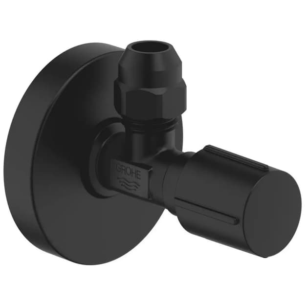 Кутовий вентиль 3/8 дюйма, чорний матовий Grohe (22074KF0)