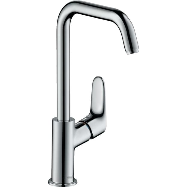 Смеситель для умывальника Focus E 240 с донным клапаном Chrome Hansgrohe (31609000) Смеситель для умывальника Focus E 240 с донным клапаном Chrome Hansgrohe (31609000)