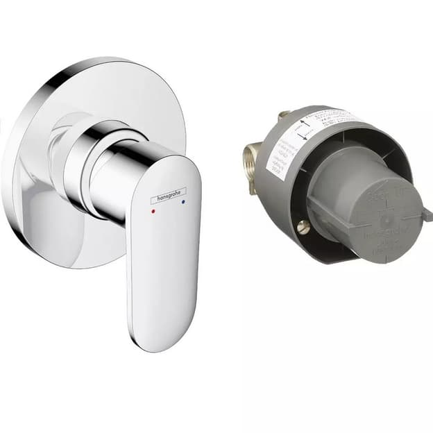 Змішувач для душу Vernis Blend 70 прихованого монтажу з mini Ibox, Chrome Hansgrohe (71663000) Змішувач для душу Vernis Blend 70 прихованого монтажу з mini Ibox, Chrome Hansgrohe (71663000)