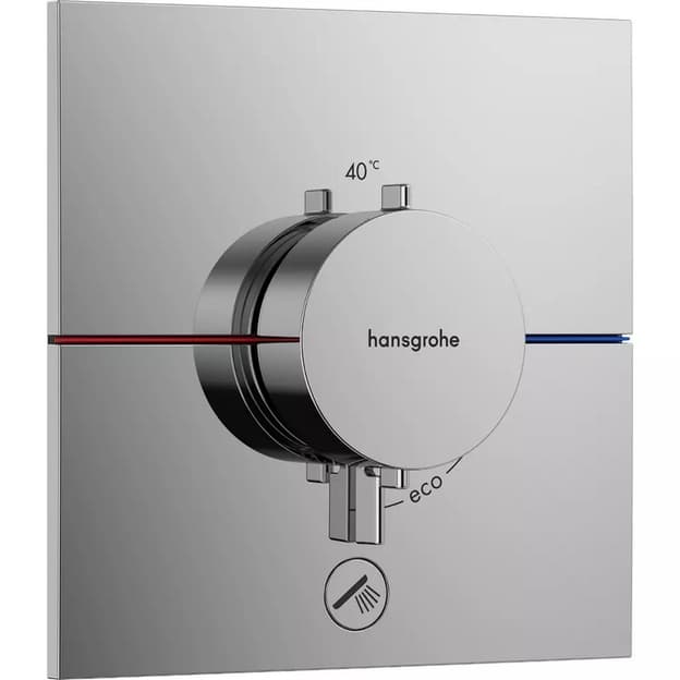 Термостат ShowerSelect Comfort E HighFlow на 1 функцию Chrome Hansgrohe (15575000)