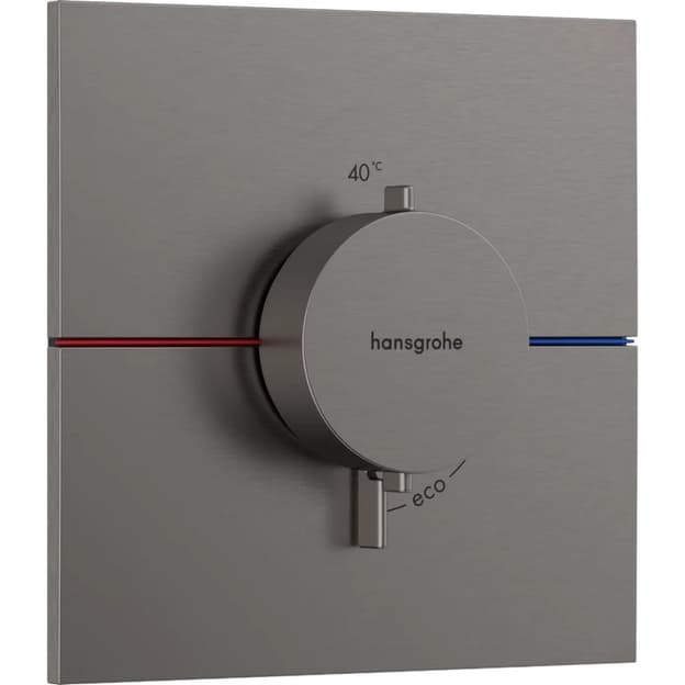 Термостат ShowerSelect Comfort E HighFlow Brushed Black Chrome Hansgrohe (15574340)