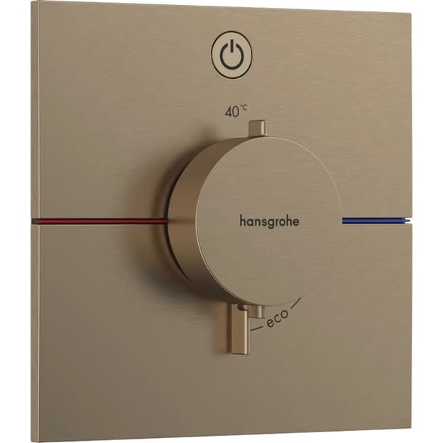 Термостат ShowerSelect Comfort E на 1 функцию Bronze Hansgrohe (15571140) Термостат ShowerSelect Comfort E на 1 функцию Bronze Hansgrohe (15571140)