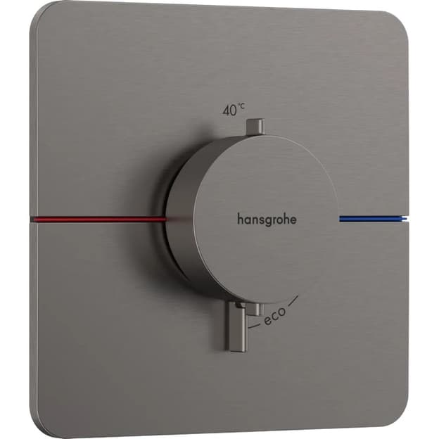 Термостат прихованого монтажу ShowerSelect Comfort Q HighFlow Brushed Black Chrome Hansgrohe (15588340) Термостат прихованого монтажу ShowerSelect Comfort Q HighFlow Brushed Black Chrome Hansgrohe (15588340)