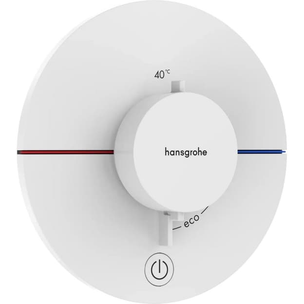 Термостат прихованого монтажу ShowerSelect Comfort S HighFlow на 1 функцію Matt White Hansgrohe (15562700) Термостат прихованого монтажу ShowerSelect Comfort S HighFlow на 1 функцію Matt White Hansgrohe (15562700)