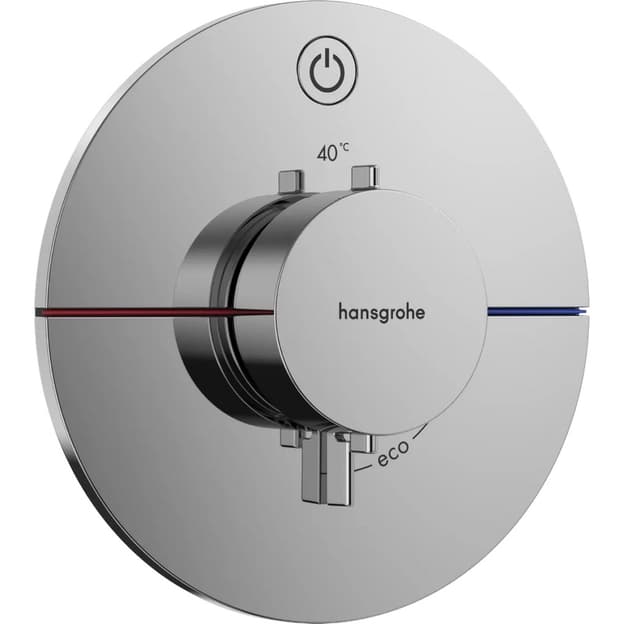 Термостат скрытого монтажа ShowerSelect Comfort S на 1 функцию Chrome Hansgrohe (15553000)