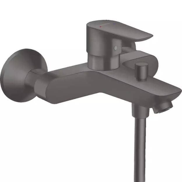 Смеситель для ванны Talis E Brushed Black Chrome Hansgrohe (71740340) Смеситель для ванны Talis E Brushed Black Chrome Hansgrohe (71740340)