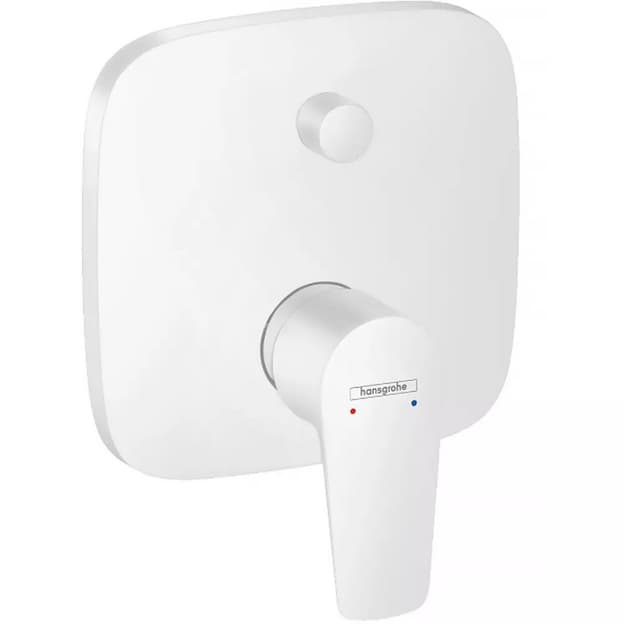 Смеситель для ванны и душа Talis E скрытого монтажа Matt White Hansgrohe (71745700) Смеситель для ванны и душа Talis E скрытого монтажа Matt White Hansgrohe (71745700)
