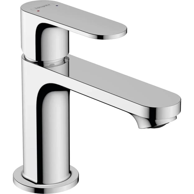 Смеситель для умывальника Rebris S 80 Coolstart с металлическим д/у, Chrome Hansgrohe (72510000) Смеситель для умывальника Rebris S 80 Coolstart с металлическим д/у, Chrome Hansgrohe (72510000)