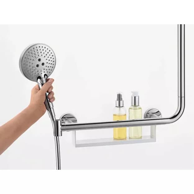 Душова штанга Hansgrohe Unica Comfort 110 см  White/Chrome Hansgrohe (26404400)