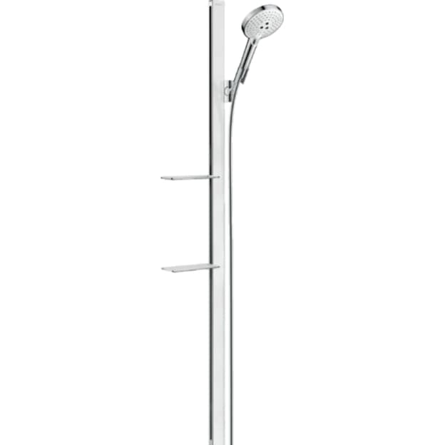 Душовий набір Raindance Select S 120/150 см 3jet EcoSmart 9 л/хв White/Chrome Hansgrohe (27647400) Душовий набір Raindance Select S 120/150 см 3jet EcoSmart 9 л/хв White/Chrome Hansgrohe (27647400)
