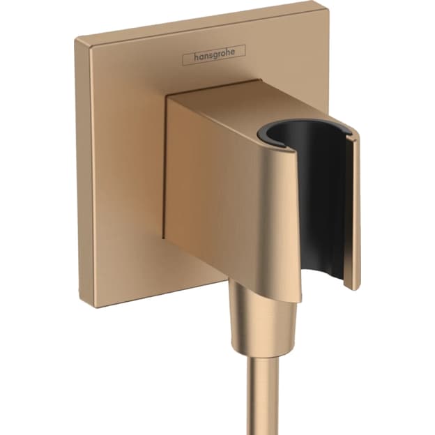 Шлангове підключення Hansgrohe FixFit Porter E з тримачем Brushed Bronze Hansgrohe (26889140) Шлангове підключення Hansgrohe FixFit Porter E з тримачем Brushed Bronze Hansgrohe (26889140)