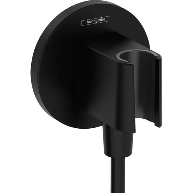 Шлангове приєднання Hansgrohe FixFit Porter S з тримачем Matt Black Hansgrohe (26888670) Шлангове приєднання Hansgrohe FixFit Porter S з тримачем Matt Black Hansgrohe (26888670)