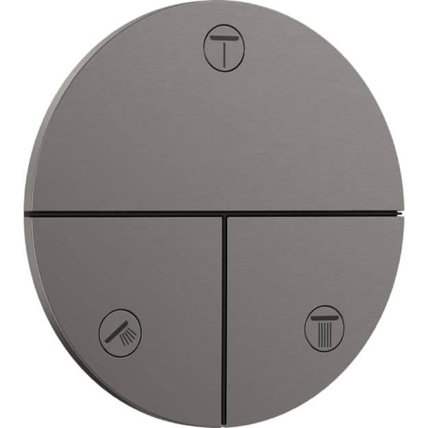 Перемикач Hansgrohe ShowerSelect Comfort S на 3 функції Brushed Black Chrome Hansgrohe (15558340) Перемикач Hansgrohe ShowerSelect Comfort S на 3 функції Brushed Black Chrome Hansgrohe (15558340)