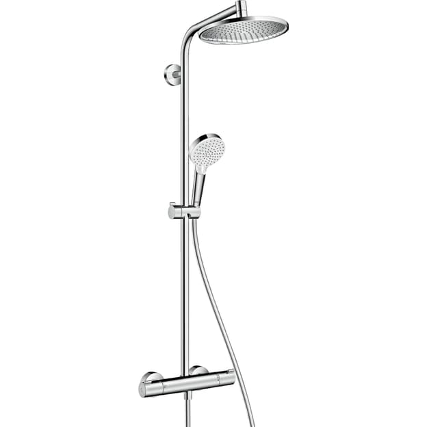 Душова система Hansgrohe Showerpipe Crometta S240 1jet з термостатом Chrome Hansgrohe (27267000) Душова система Hansgrohe Showerpipe Crometta S240 1jet з термостатом Chrome Hansgrohe (27267000)