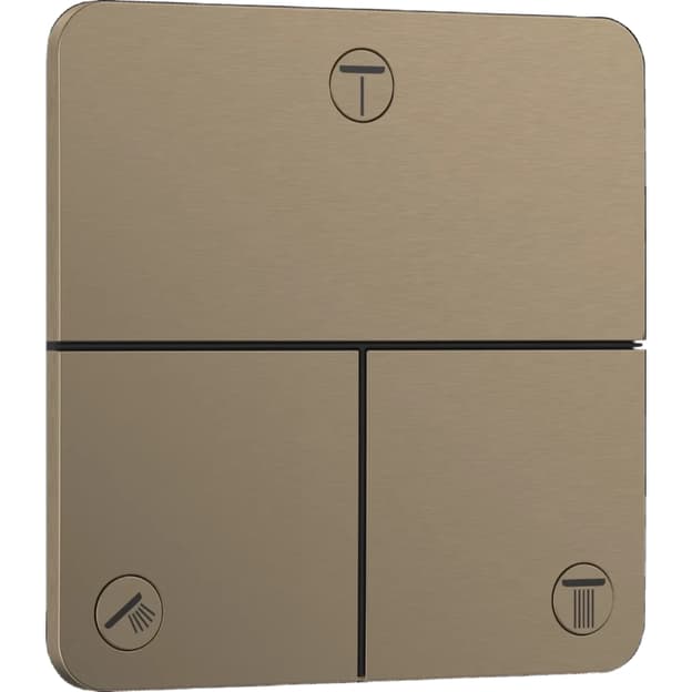 Перемикач Hansgrohe ShowerSelect Comfort Q для душу на 3 споживача Brushed Bronze Hansgrohe (15587140) Перемикач Hansgrohe ShowerSelect Comfort Q для душу на 3 споживача Brushed Bronze Hansgrohe (15587140)