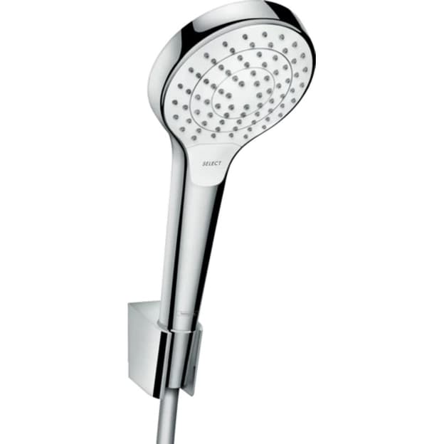 Душовий набір Hansgrohe Croma Select S Vario Porter 125 White/Chrome Hansgrohe (26421400)