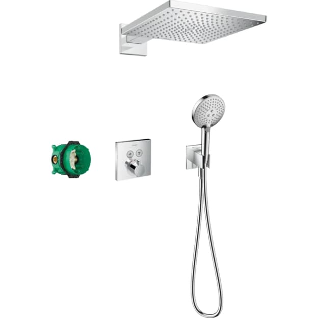 Душова система Hansgrohe Raindance E 300 1jet ShowerSelect Square 6 в 1 Chrome Hansgrohe (27952000) Душова система Hansgrohe Raindance E 300 1jet ShowerSelect Square 6 в 1 Chrome Hansgrohe (27952000)