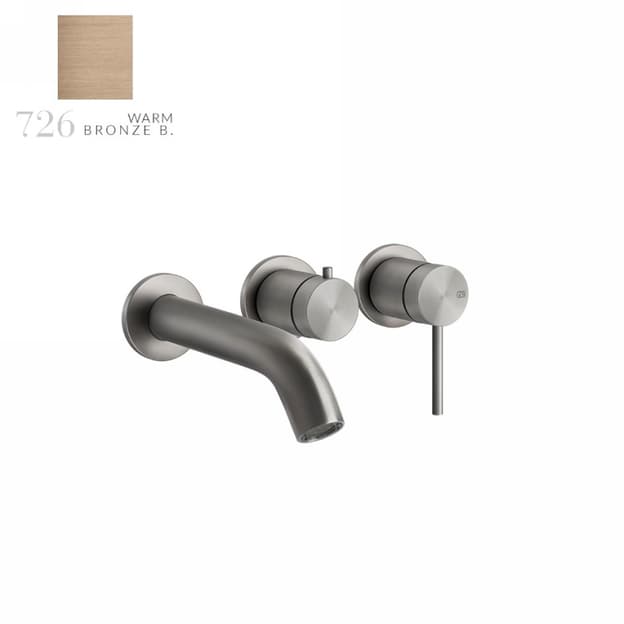 Смеситель для ванны 316 с изливом и переключателем, Warm Bronze Brushed PVD Gessi (54140-726) Смеситель для ванны 316 с изливом и переключателем, Warm Bronze Brushed PVD Gessi (54140-726)