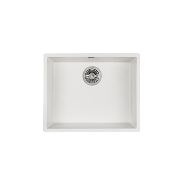Мойка Under top L white (606*456mm.) гранит GRANADO Мойка Under top L white (606*456mm.) гранит GRANADO