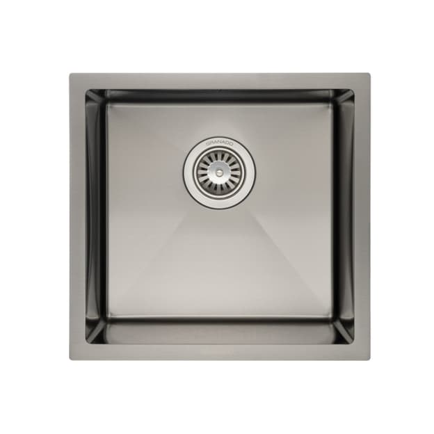 Мойка стальная Under top STEEL S201 black (450*430*220mm) GRANADO Мойка стальная Under top STEEL S201 black (450*430*220mm) GRANADO