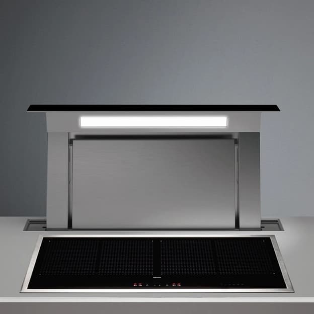 Витяжка вбудована DOWNDRAFT 120 BLACK GLASS (CDDW20.E1P2#ZZZN400F) Falmec
