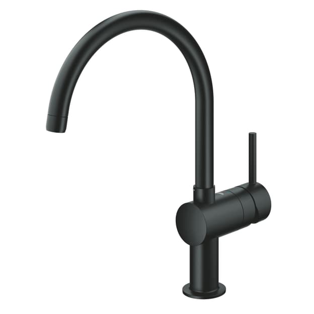 Смеситель Minta чёрный бархат Grohe (32917KS0) (уценка)