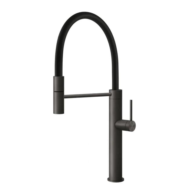 Змішувач для кухні 316 FLESSA Black Metal Brushed PVD (60010707) Gessi Змішувач для кухні 316 FLESSA Black Metal Brushed PVD (60010707) Gessi