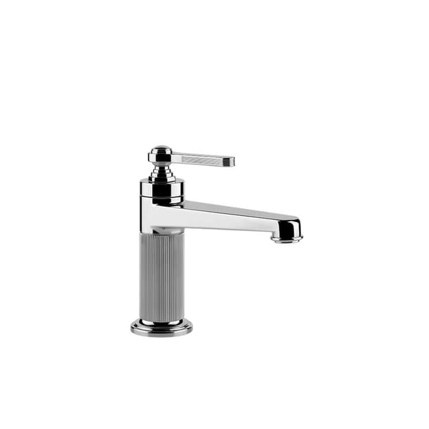 Змішувач для умивальника Gessi Venti 20 з донним клапаном Chrome (65001031) Gessi Змішувач для умивальника Gessi Venti 20 з донним клапаном Chrome (65001031) Gessi