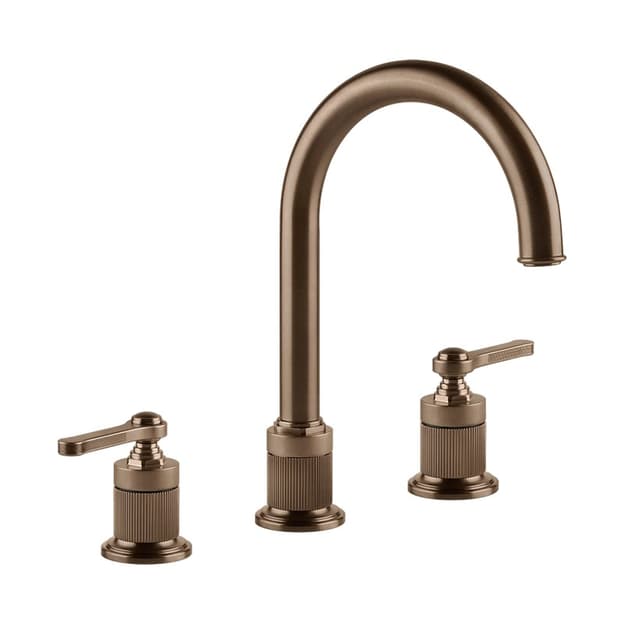 Змішувач для умивальника Gessi Venti 20 на 3 отвори Copper Bruched PVD (65016708) Gessi Змішувач для умивальника Gessi Venti 20 на 3 отвори Copper Bruched PVD (65016708) Gessi