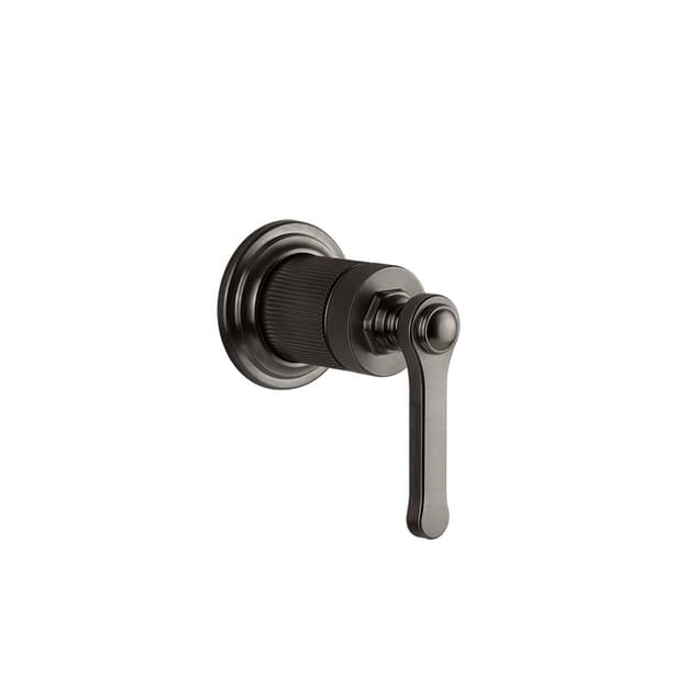 Настінний змішувач Venti 20, зовнішня частина, на 1 вихід Black Metal Brushed PVD (65109707) Gessi Настінний змішувач Venti 20, зовнішня частина, на 1 вихід Black Metal Brushed PVD (65109707) Gessi