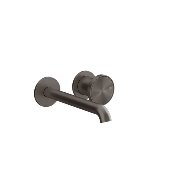 Змішувач для умивальника настінний монтаж Origini Black Metal Brushed PVD (66088707) Gessi Змішувач для умивальника настінний монтаж Origini Black Metal Brushed PVD (66088707) Gessi