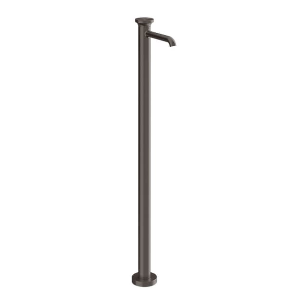Змішувач для умивальника підлоговий Origini Black Metal Brushed PVD (66095707) Gessi
