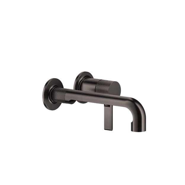 Змішувач для умивальника Inciso настінний, короткий вилив Black Metal Brushed PVD (58088707) Gessi Змішувач для умивальника Inciso настінний, короткий вилив Black Metal Brushed PVD (58088707) Gessi