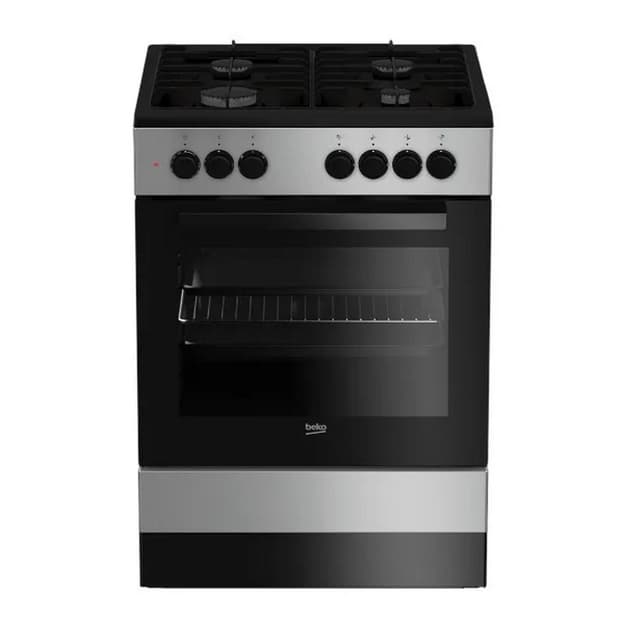 Плита комбінована чорна/нержавіюча сталь FSM62120DS Beko