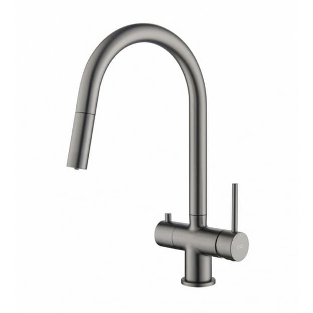 Змішувач CYRUS Gun metal Blue Water Змішувач CYRUS Gun metal Blue Water