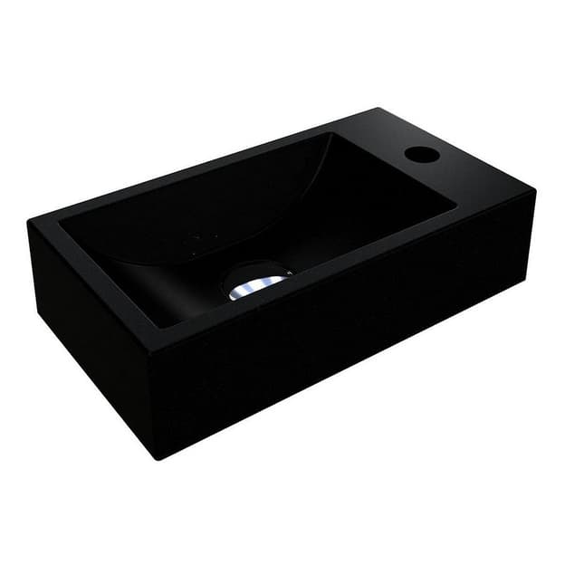 Умивальник FARO L MIRASTONE black shine mirastone Miraggio Умивальник FARO L MIRASTONE black shine mirastone Miraggio