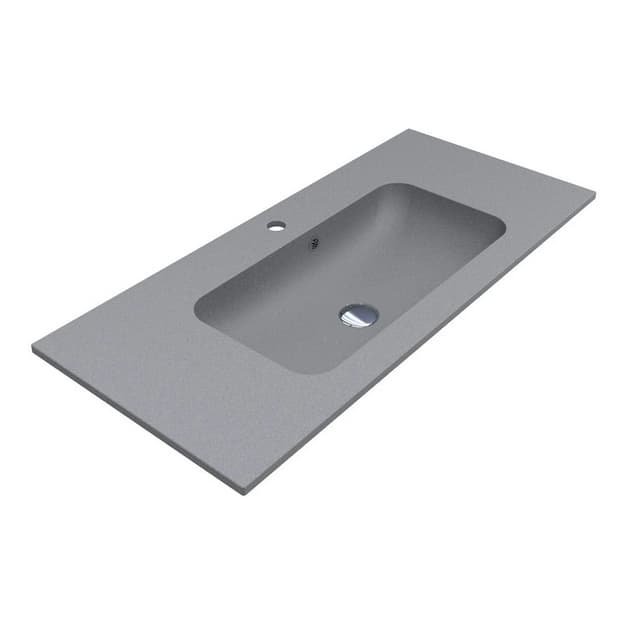 Умивальник DELLA 1000 MIRASTONE gray mirastone Miraggio Умивальник DELLA 1000 MIRASTONE gray mirastone Miraggio