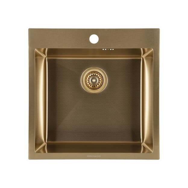 Мийка сталева Galera S201 gold honeycomb (500*500*220mm) Granado