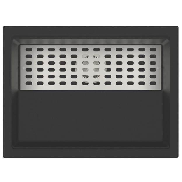 Мийка граніт Navio Center 61 Antracit Fabiano