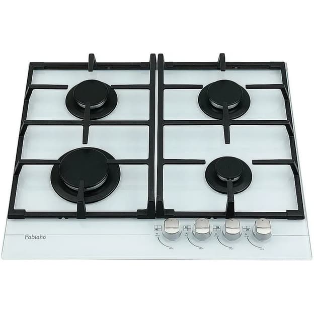 Газова варильна FHG 1244 VGH White Glass Fabiano Газова варильна FHG 1244 VGH White Glass Fabiano