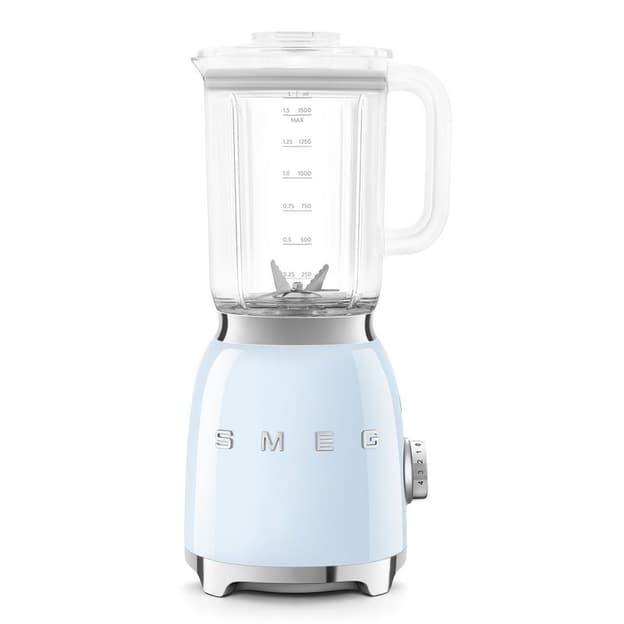 Блендер стаціонарний BLF03PBEU пастельно-блакитний Smeg (50'S RETRO STYLE) Блендер стаціонарний BLF03PBEU пастельно-блакитний Smeg (50'S RETRO STYLE)