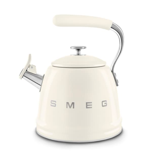 Чайник зі свистком WKF01CR кремовий Smeg (50'S RETRO STYLE) Чайник зі свистком WKF01CR кремовий Smeg (50'S RETRO STYLE)